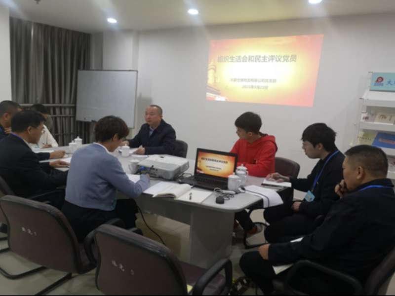 大鵬黨支部召開組織生活會(huì)和民主評(píng)議黨員會(huì)議